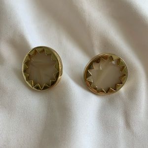 House of Harlow sunburst earrings